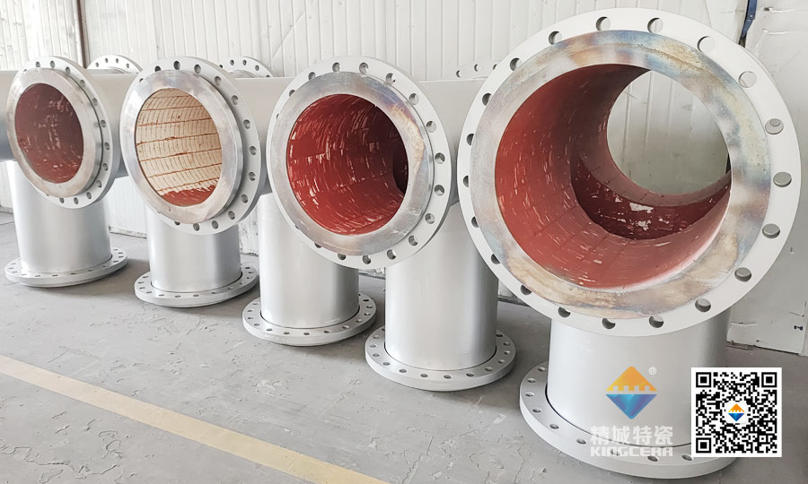 湖南1xBET耐磨陶瓷内衬三通管道