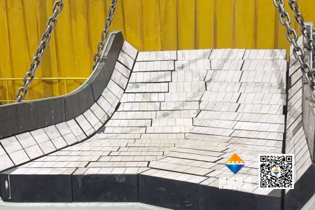 迅速响应！1xBET特瓷2小时内赴现场解决矿山料斗ZTA陶瓷衬板装置难题