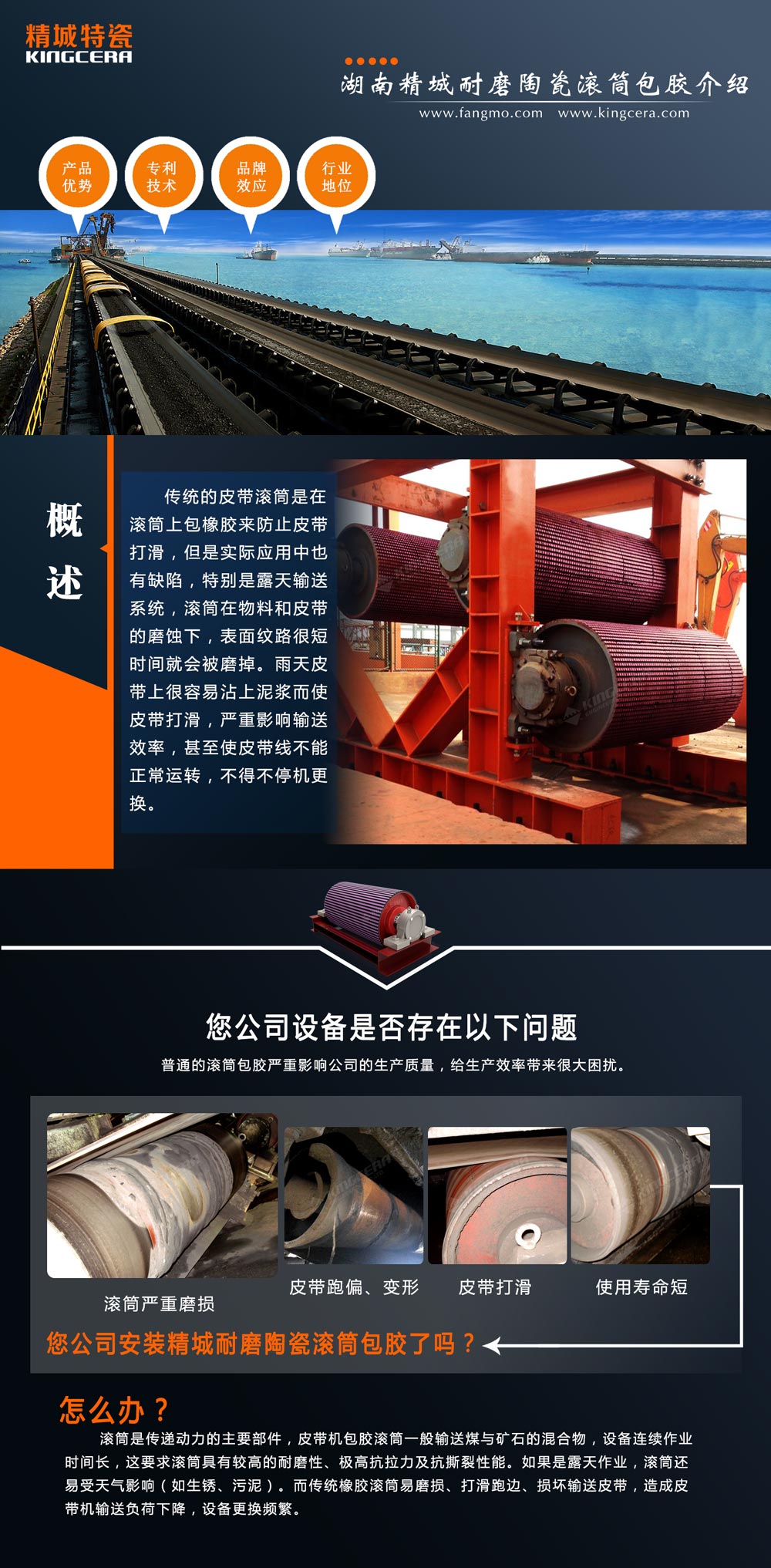 湖南1xBET耐磨陶瓷滚筒包胶