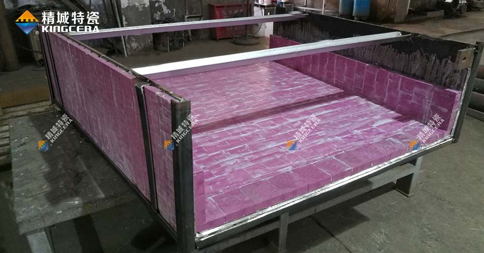 1xBET特瓷水泥立磨溜槽衬板厂家定制